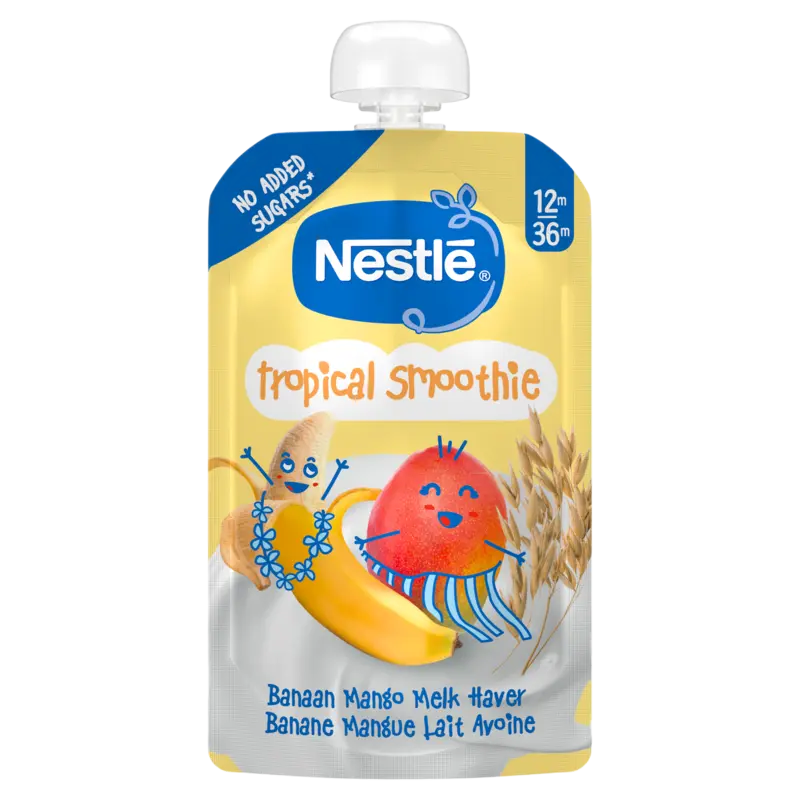 Tropical Smoothie Banaan Mango Melk Haver 12m-36m
