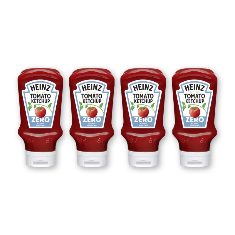 Heinz zero toegevoegde suikers 4-pack