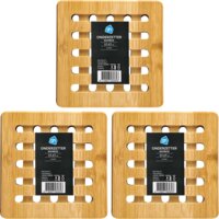 AH Onderzetter bamboe 3-pack