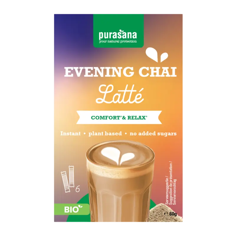 Purasana Evening chai latté