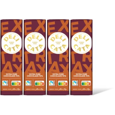 pdp-image-Delicata Reep extra pure chocolade 70% 4 pack