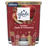 Glade Kaars twinkling apple & cinnamon