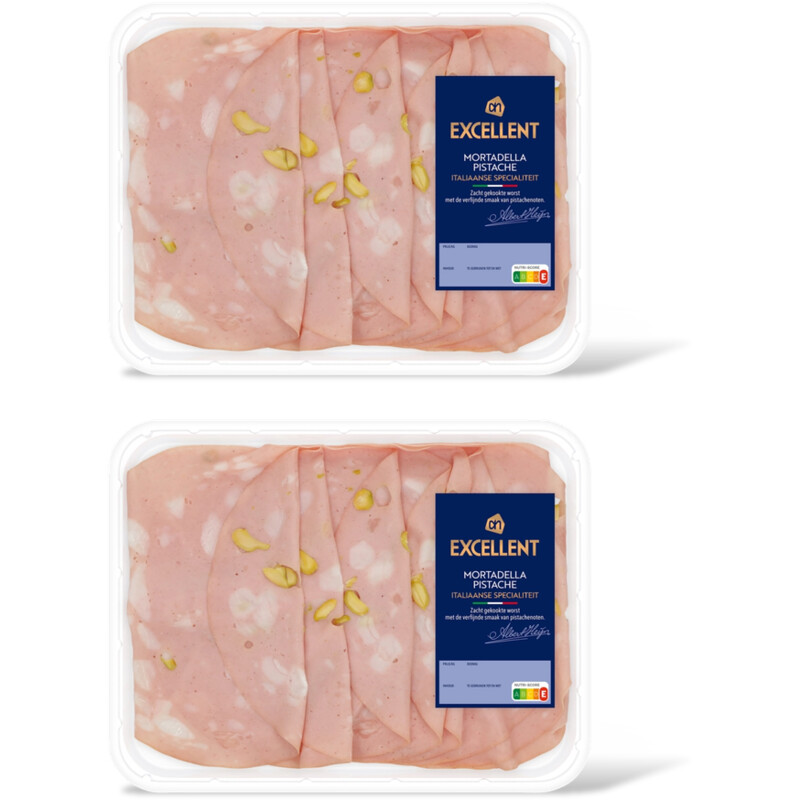 AH Excellent Mortadella pistachio 2-pack