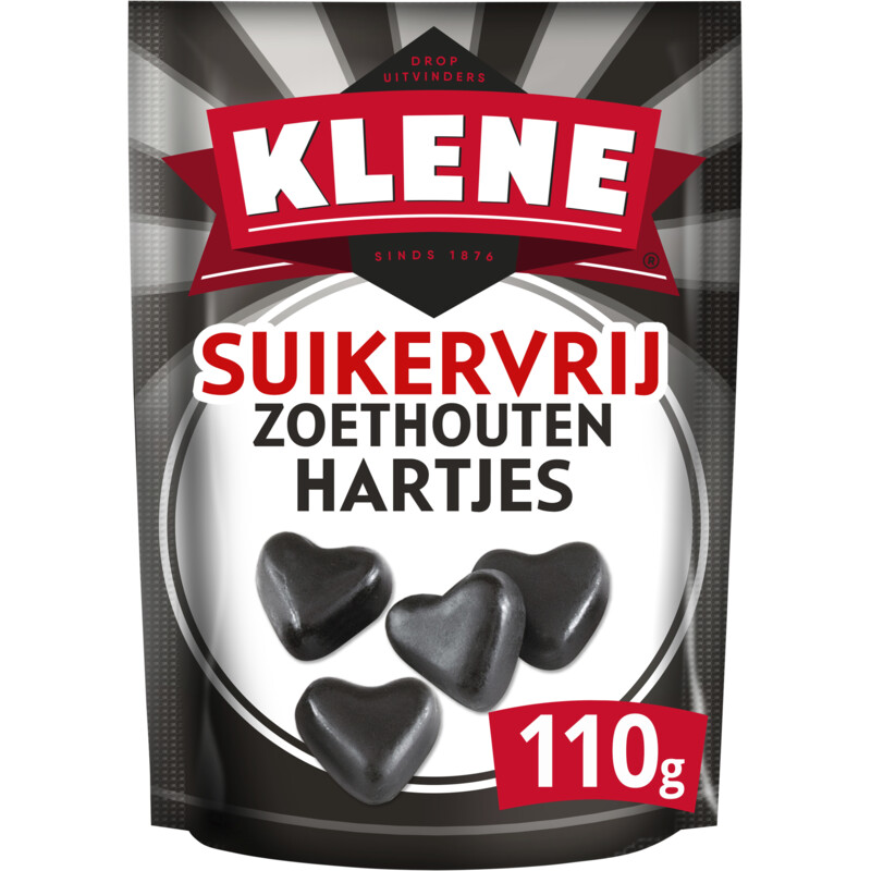 Een afbeelding van Klene Suikervrij zoethouten hartjes