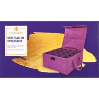 Een afbeelding van AH Excellent Kerstballen opbergbox