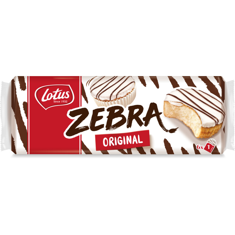 Een afbeelding van Lotus Zebra original bel