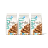 AH Glutenvrij Broodmix met lijnzaad & zonnebloempi 3pk