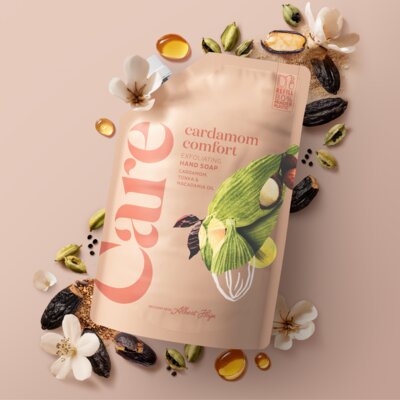 pdp-image-Care Cardamom comfort hand soap refill