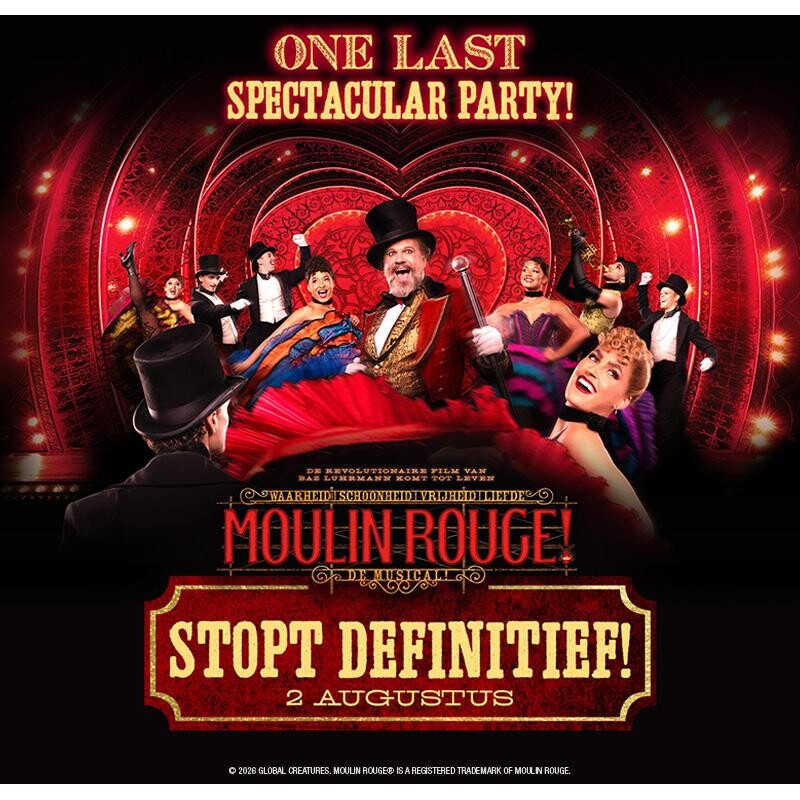 Moulin Rouge 3 personen