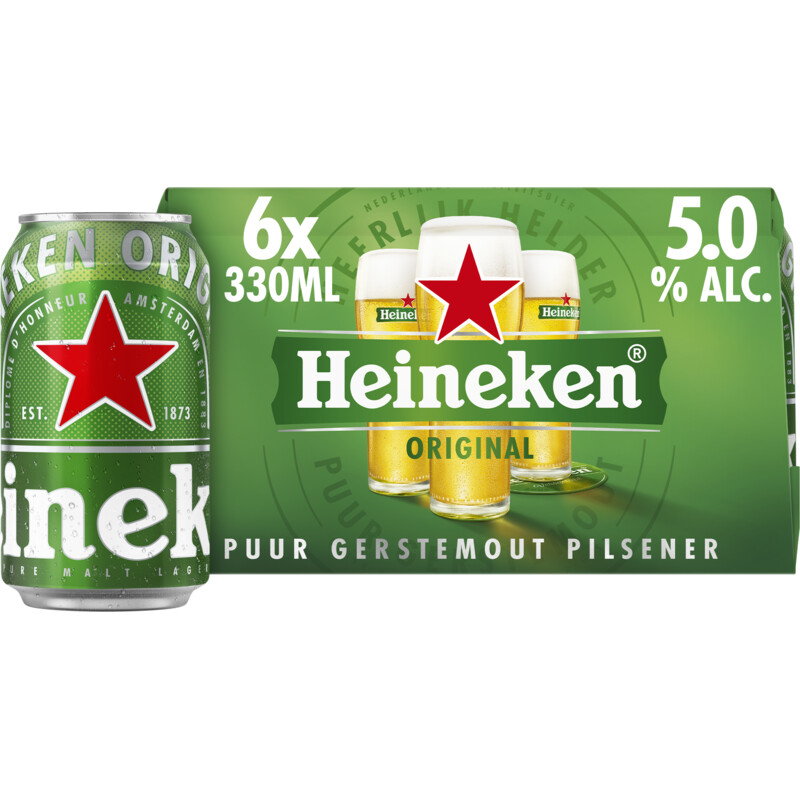 Heineken Premium pilsener 6-pack