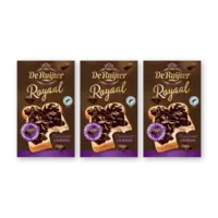 De Ruijter Royaal choco vlokken extra puur 3-pack