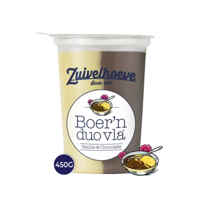 pdp-image-Zuivelhoeve Boer'n duo vla vanille chocolade