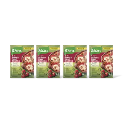 pdp-image-Knorr Ovenpasta tomaat mozzarella 4-pack