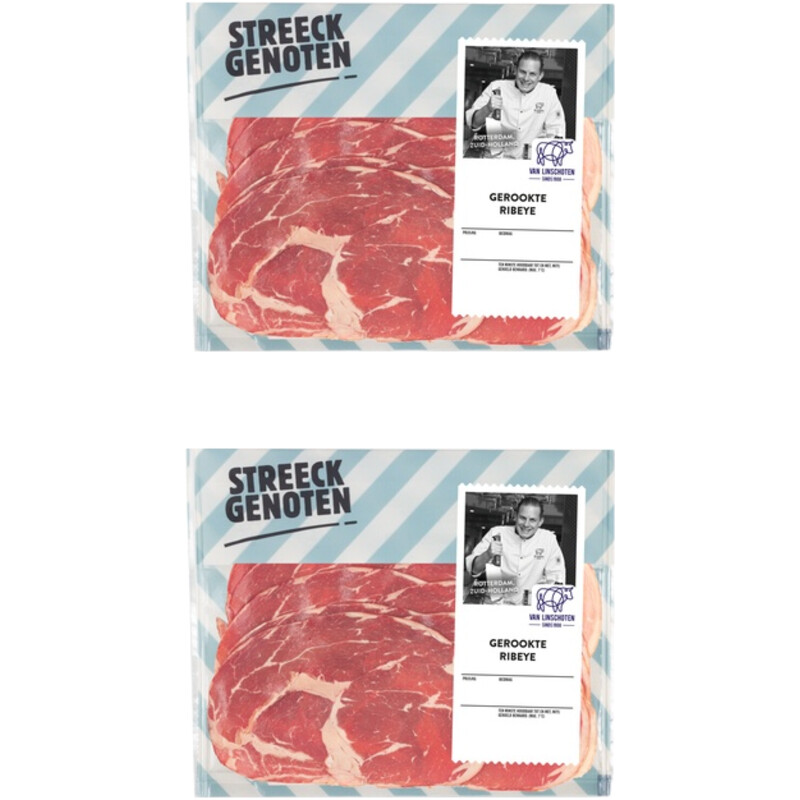 Een afbeelding van Streeckgenoten Gerookte ribeye 2-pack