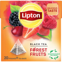 Een afbeelding van Lipton Forest fruits black tea