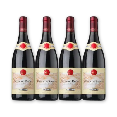 pdp-image-E. Guigal Côtes du Rhône 4 flessen