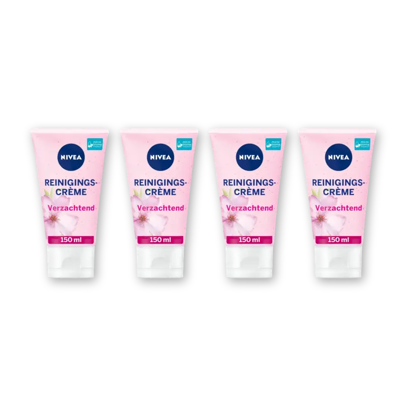 NIVEA Verzachtende reingngscrm amandelolie 4pk
