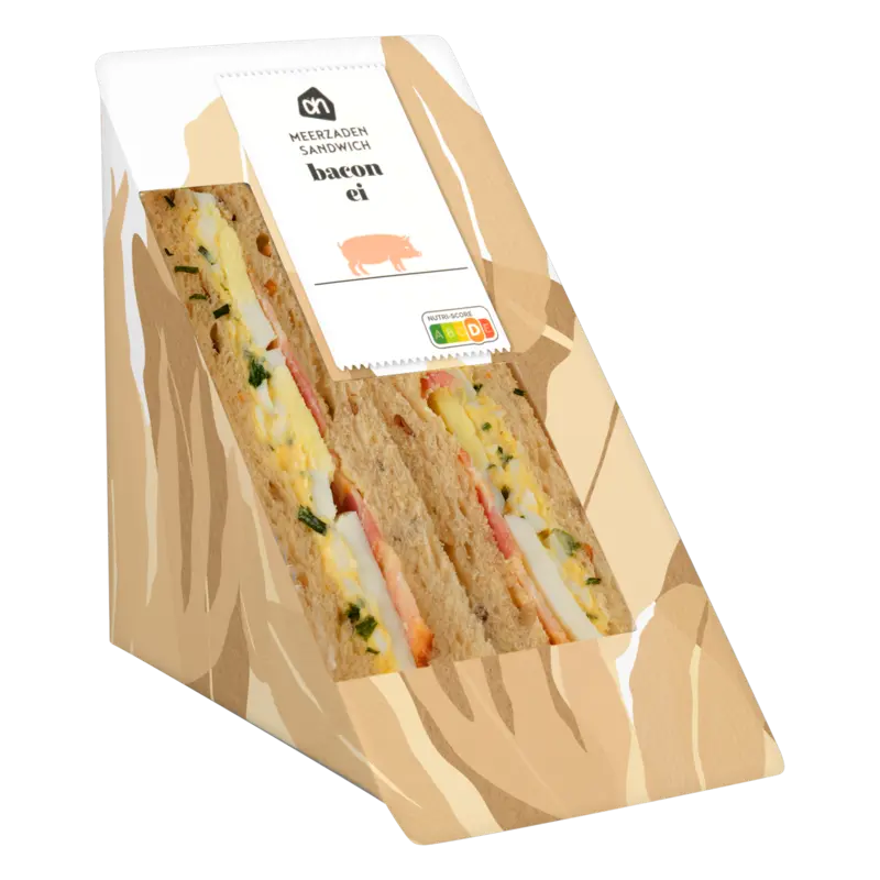 AH Meergranen sandwich bacon ei