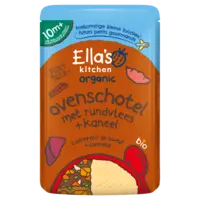 Ella's kitchen Ovenschotel met rundvlees + kaneel 10m+