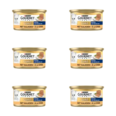 pdp-image-Gourmet Gold mousse met kalkoen 6-pack