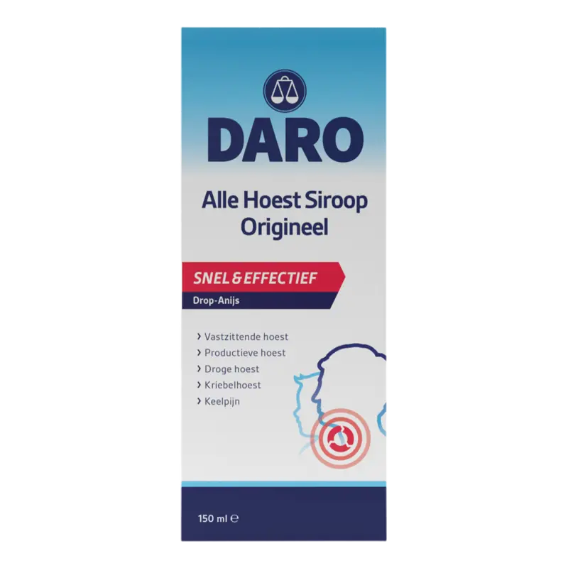 Hoestdrank siroop alle hoest