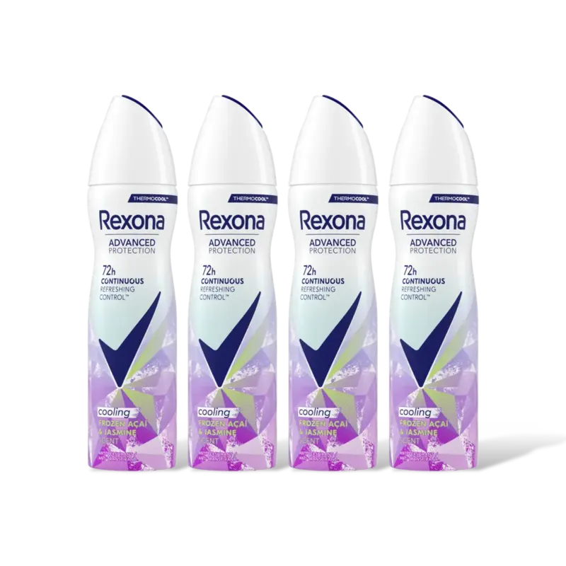 Cooling frozen acai & jasmine 4-pack