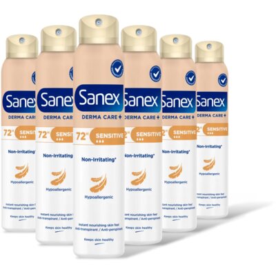 pdp-image-Sanex Derma care sensitive deodorant spray 6pk
