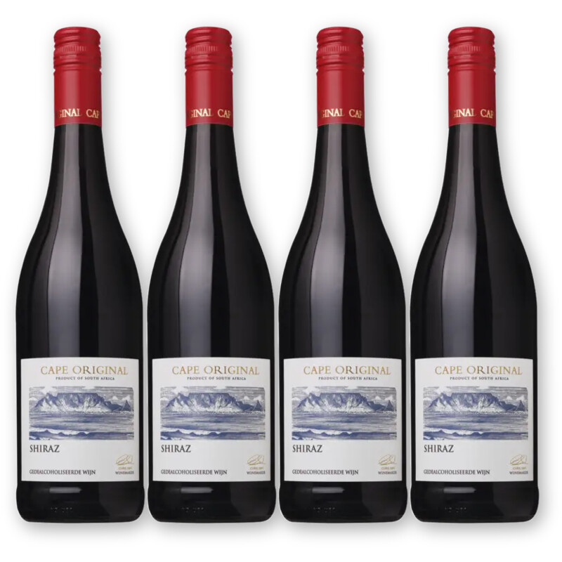 Cape Original Shiraz AF 4 flessen