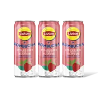 Lipton Ice tea kombucha strawberry mint 3-pack