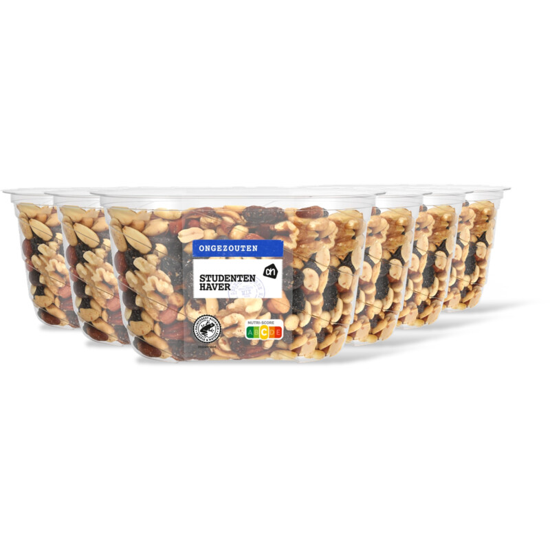 AH Studentenhaver ongezouten 6-pack