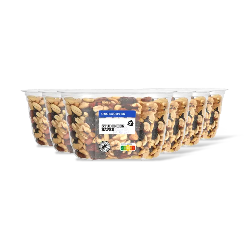 AH Studentenhaver ongezouten 6-pack
