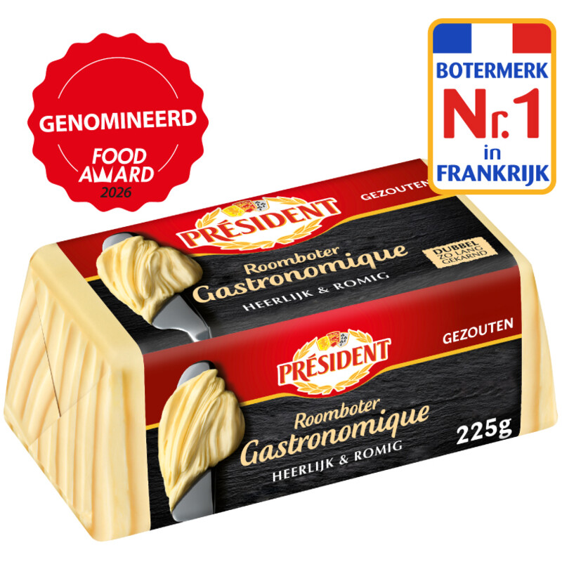 Président Gastronomique roomboter gezouten