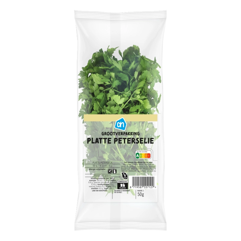 Platte peterselie grootverpakking