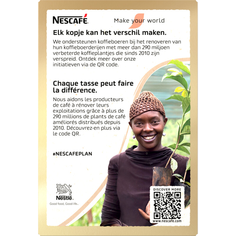 Een afbeelding van Nescafé Amaretto latte oploskoffie