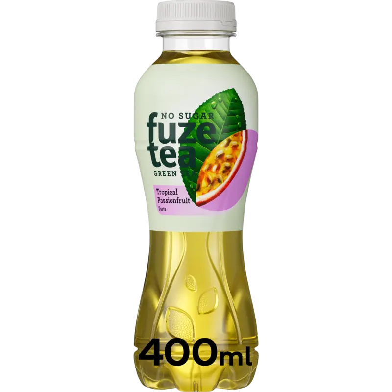 Fuze Tea Green tea tropical passionfruit no sugar