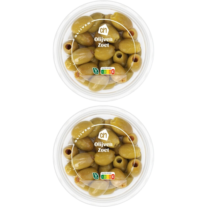Een afbeelding van AH Zoete olijven 2-pack