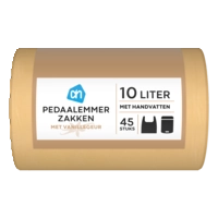 AH Pedaalemmerzakken vanillegeur 10 liter