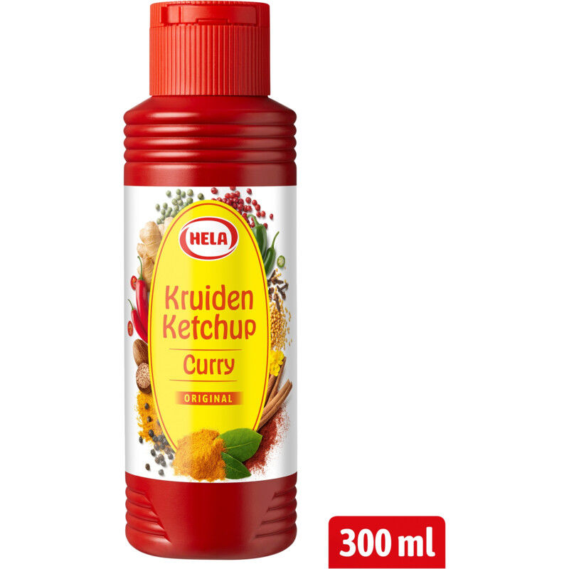 Hela Kruiden ketchup curry original