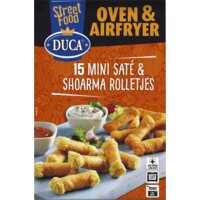 Een afbeelding van Duca Mini saté & shoarma rolletjes