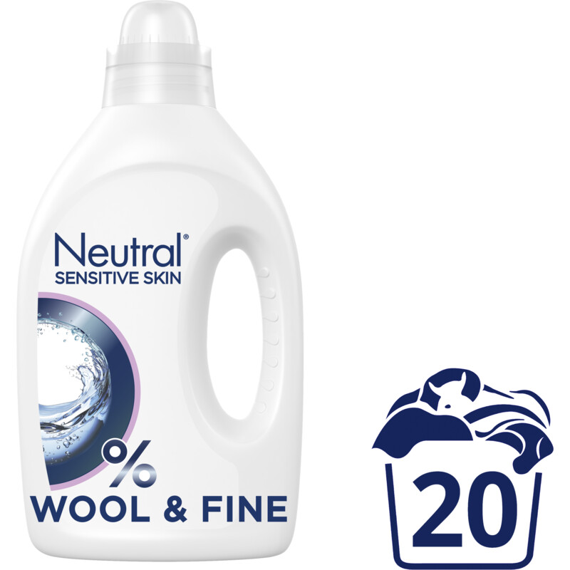 Een afbeelding van Neutral Wol & fijn vloeibaar wasmiddel