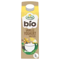 Arla Biologisch vanille yoghurt halfvol