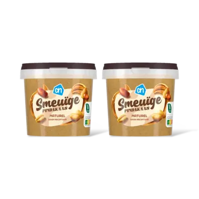 pdp-image-AH Smeuige pindakaas naturel 2-pack