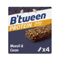 Hero B'tween protein zero muesli & cacao