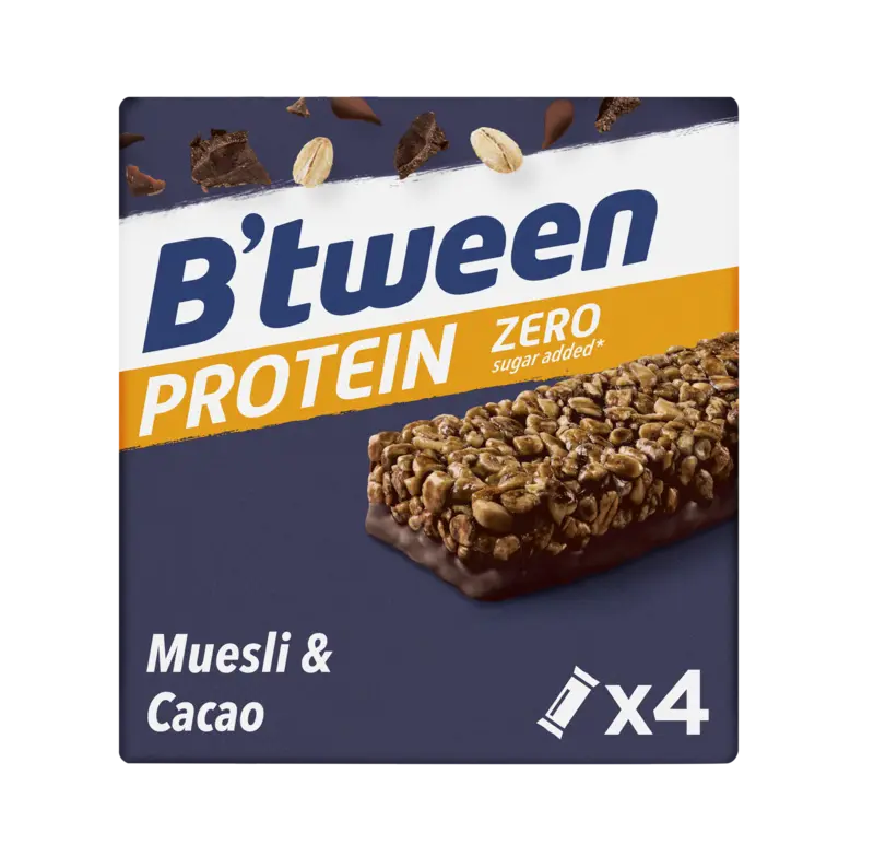 Hero B'tween protein zero muesli & cacao