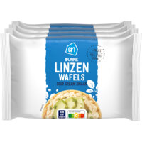 Een afbeelding van AH Dunne linzenwafels sourcream & union pp
