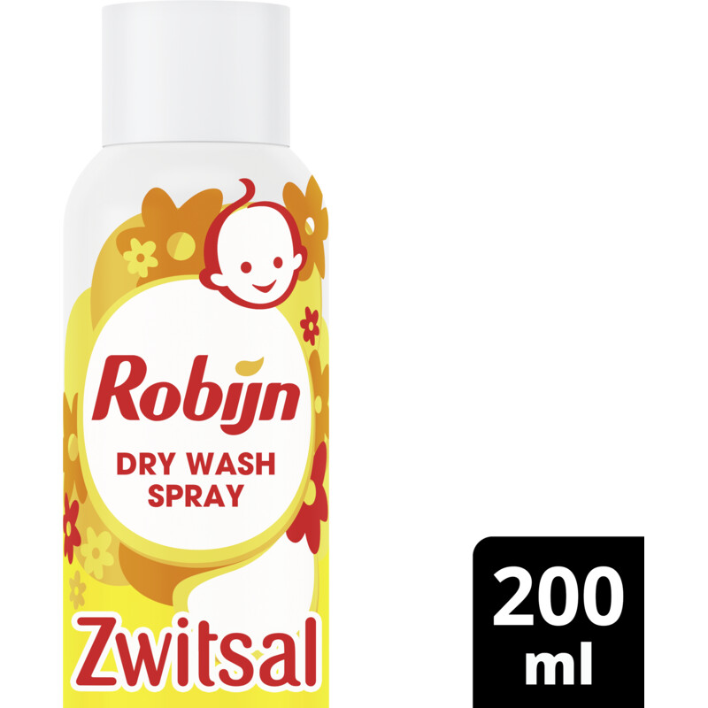 Een afbeelding van Robijn Dry wash spray zwitsal