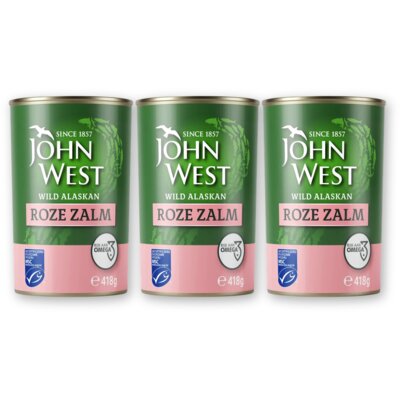 pdp-image-John West Wilde roze zalm 3-pack