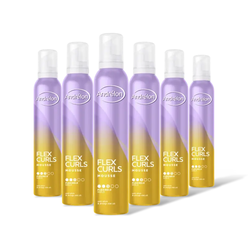 Andrélon Styling haarmousse perfecte krul 6-pack