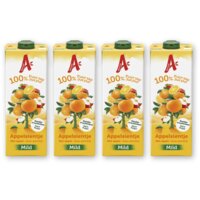 Appelsientje Sinaasappelsap mild 4-pack
