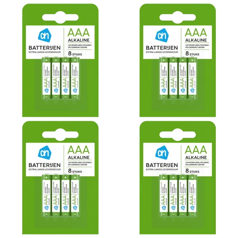 AH Micro AAA alkaline 1,5V LR03 4-pack
